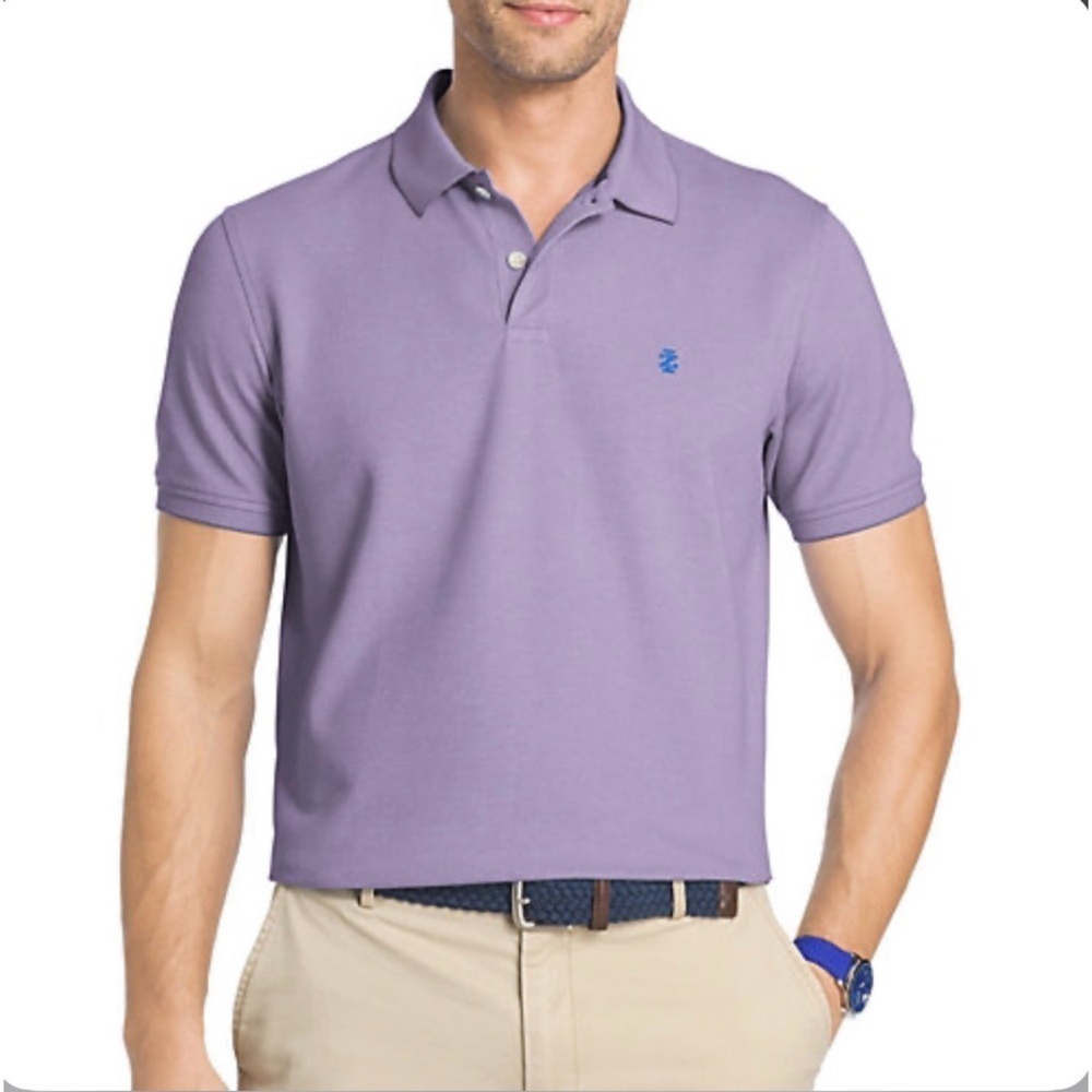 Izod Light Oxford Advantage Polo Shirt Sz XXL